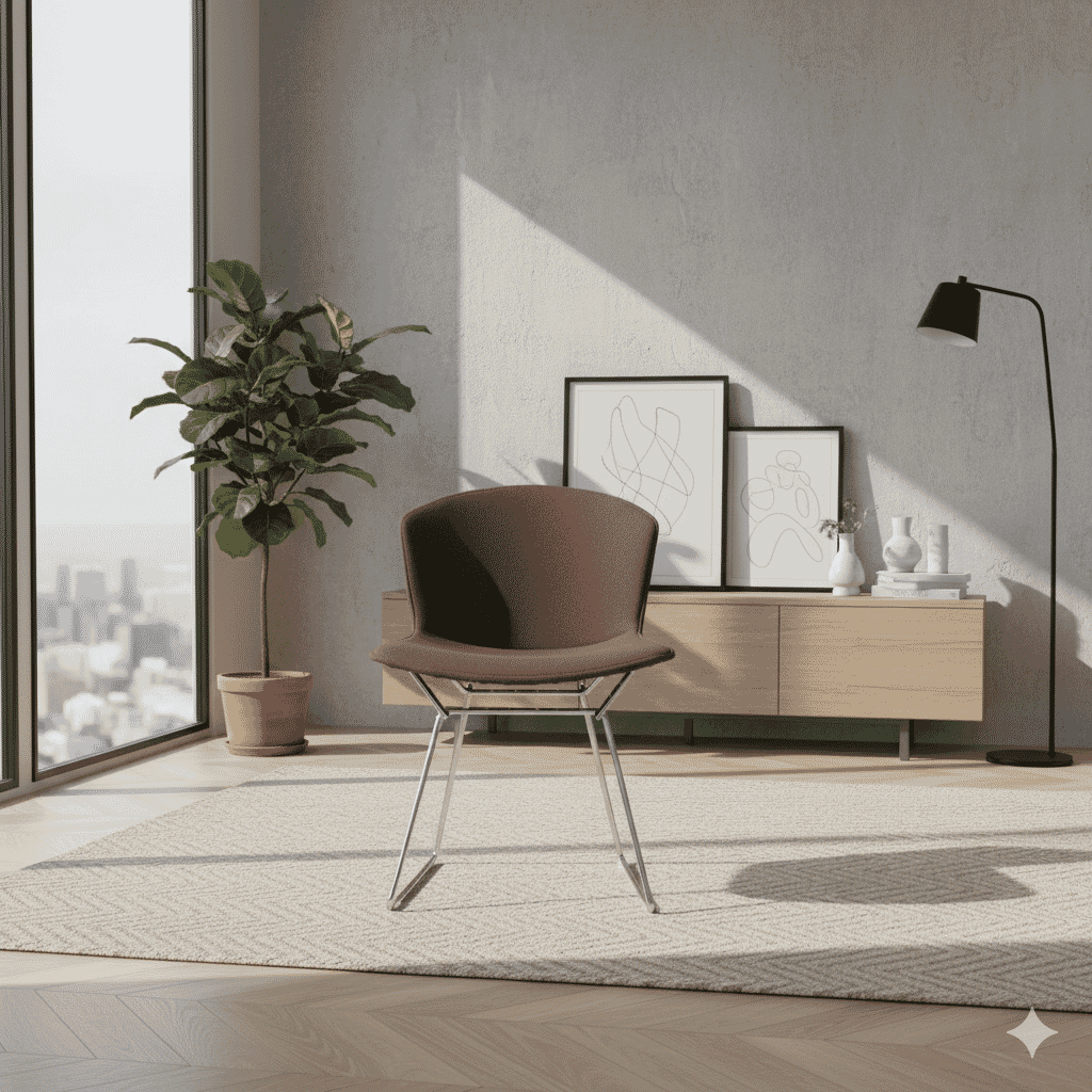 Wire Side Chair Full Cover Upholstery