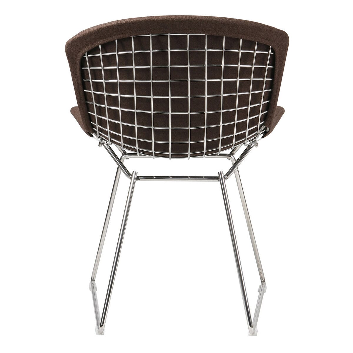 Harry Bertoia Style Wire Dining Side Chair Full Cover Upholstery Style SWIVEL UK