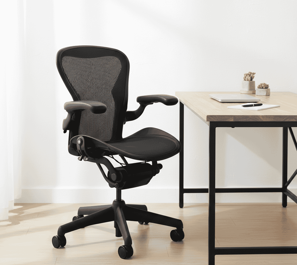 Mesh Office Chair ABS - B1 (Large/Graphite)