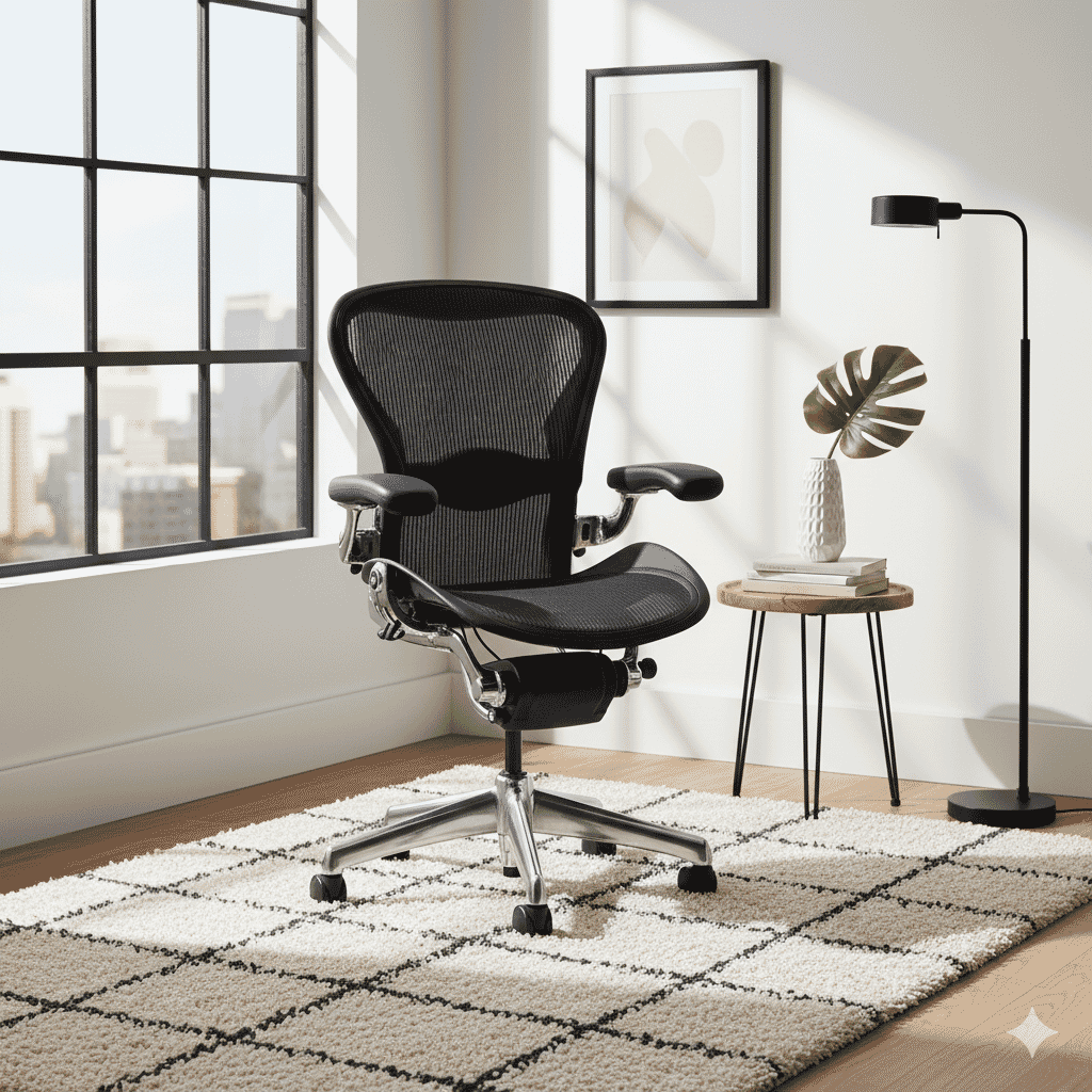 Mesh Office Chair ABS- B2 (Chrome)