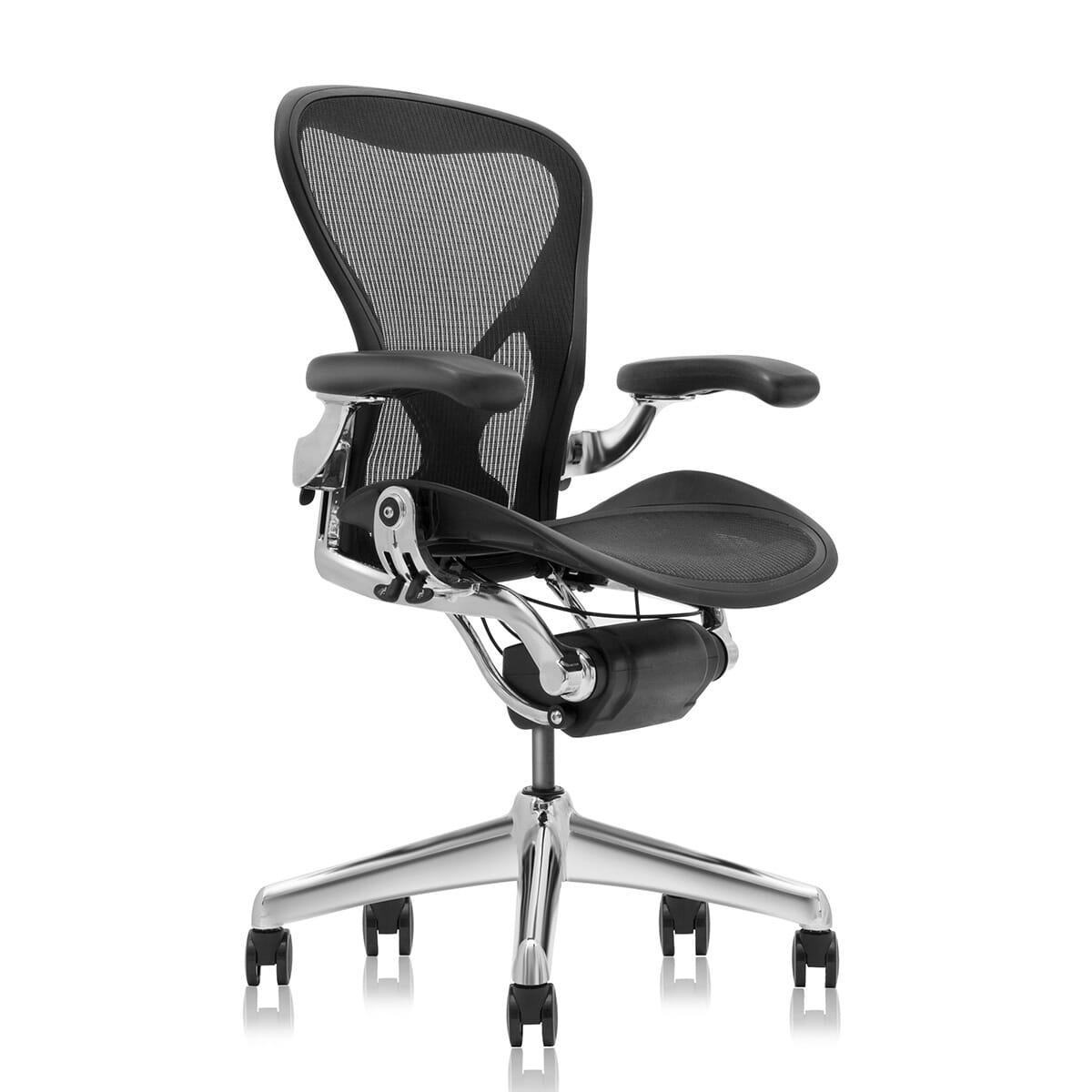 Mesh Office Chair ABS - B3 (Chrome)