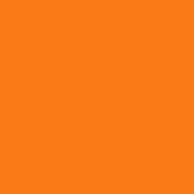 Hot Orange Matt Solid Colour