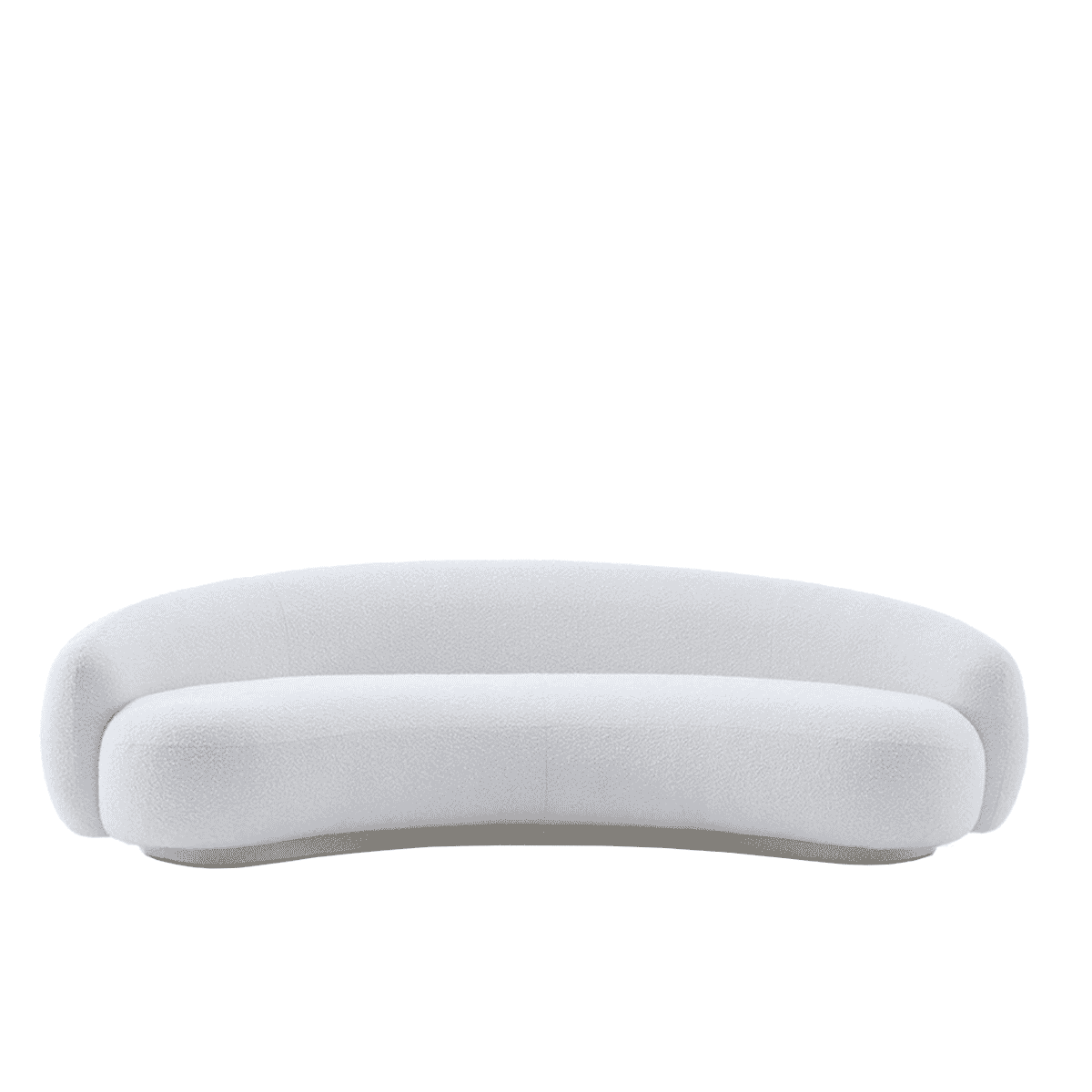 Savelle Modern Curved Sofa