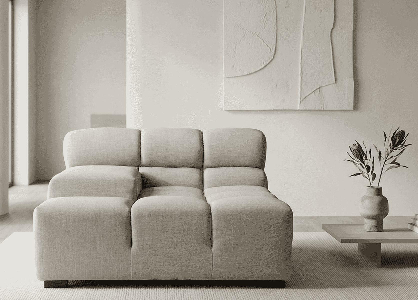 Tufty Sofa | TF020 Deep Right Armrest