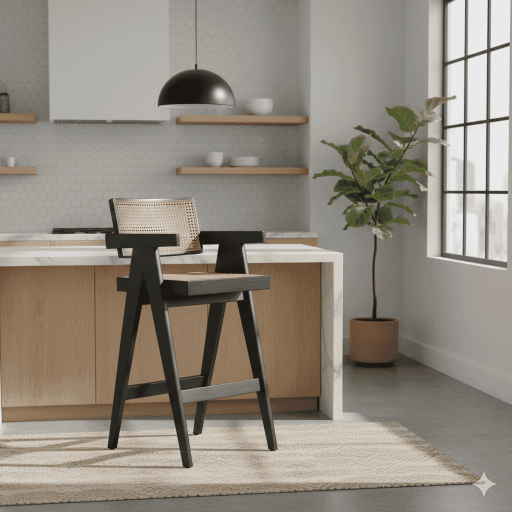 Pierre Barstool With Arms