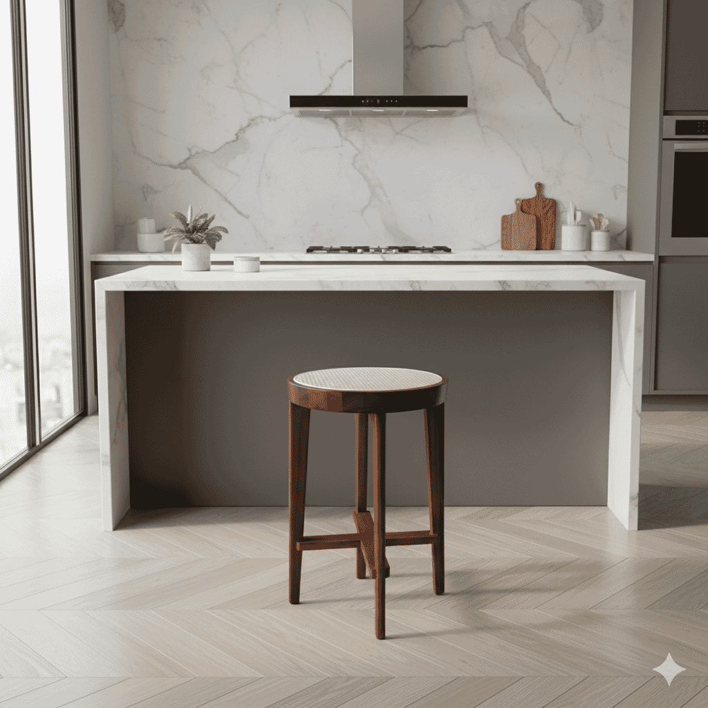 Chandigarh Stool Cane Seat