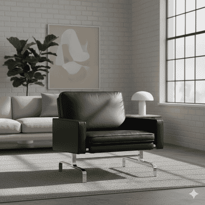 Poul Kjaerholm Inspired | PK31 Armchair | SWIVEL UK