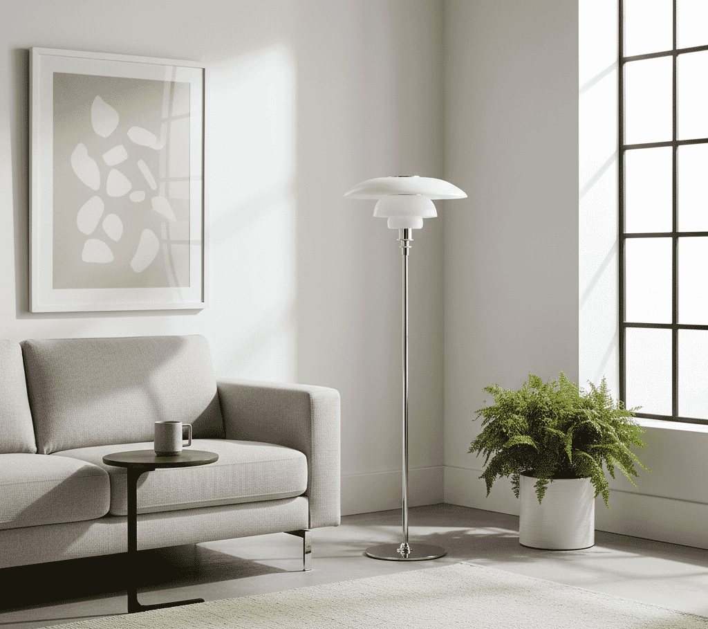 Poul Henningsen 3.5 - 2.5 Floor Lamp 