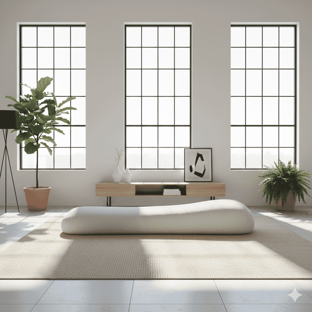 Rock Sofa Long Backrest