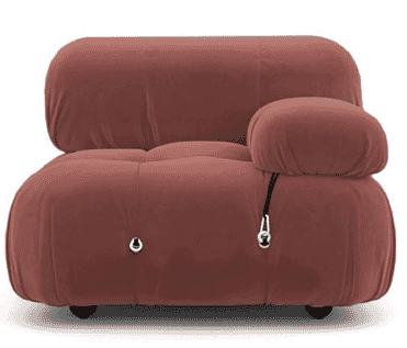 Mario Bellini Modular Sofa | Left Armrest