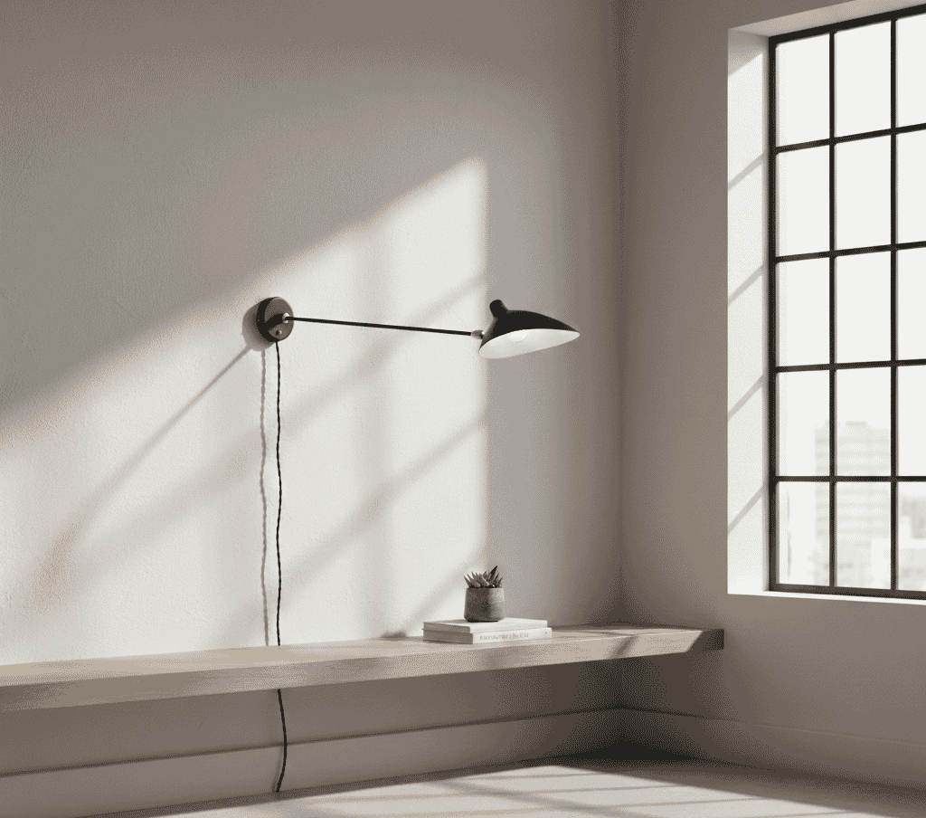 One Straight Arm Sconce Wall Lamp 70CM 