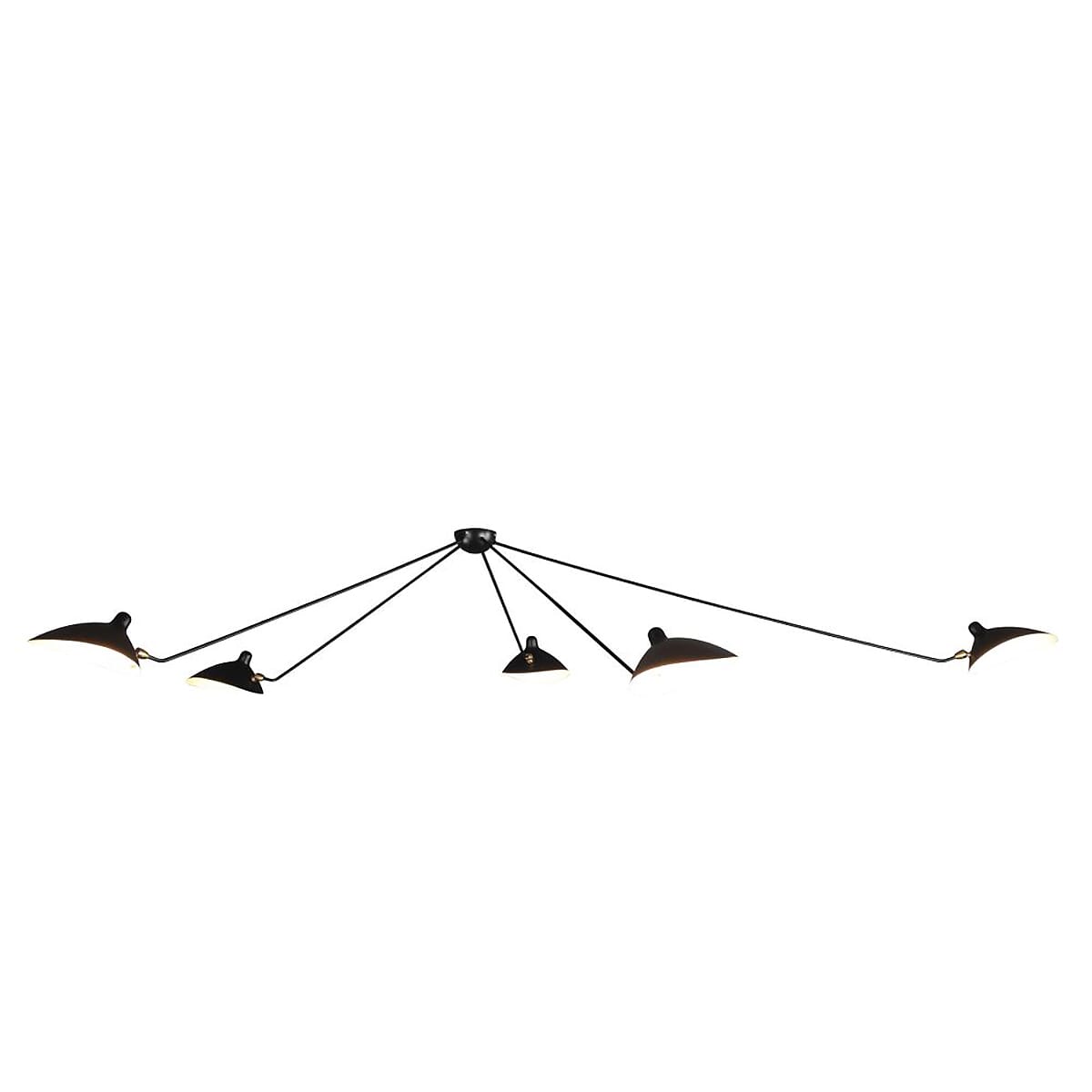Sconce Spider Ceiling Light 5 Arms 