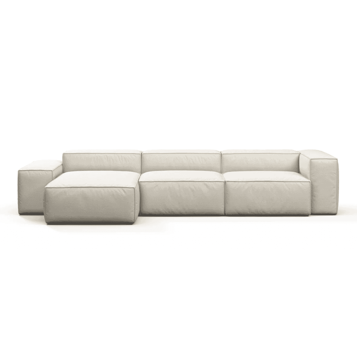 Soft Club Sofa 2 Seater With Left Armrest Lounge Seat