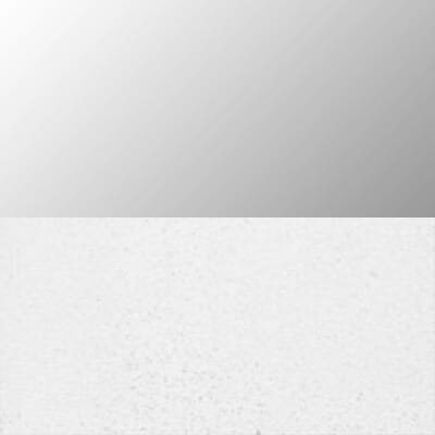 Stainless Steel/Powder Coated White