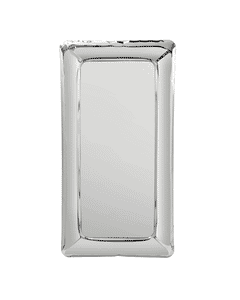 Tafla Contemporary Full Length Framed Metallic Mirror