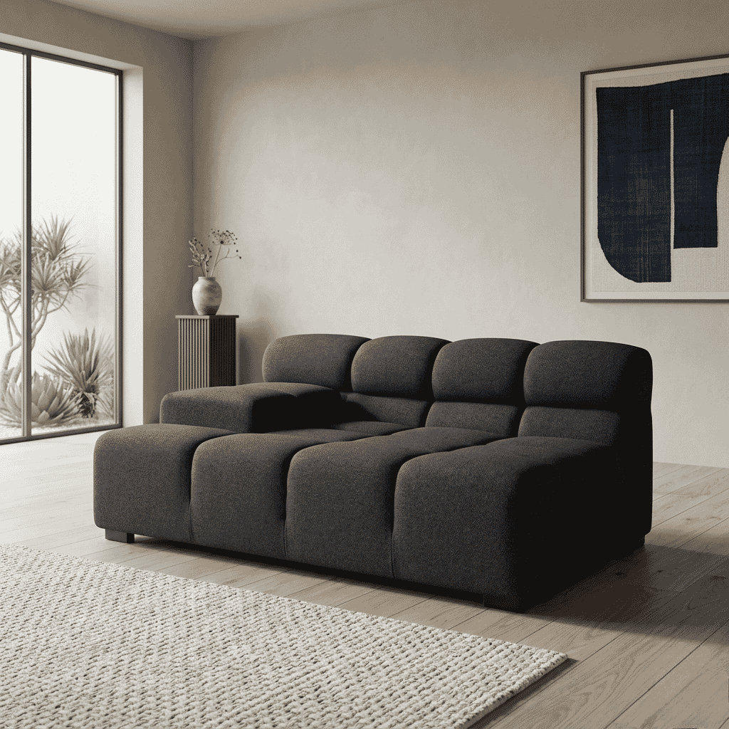 Tufty Sofa | TF022 Deep Large Right Armrest