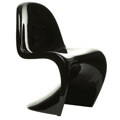 S Chair in Fibreglass SWIVEL UK