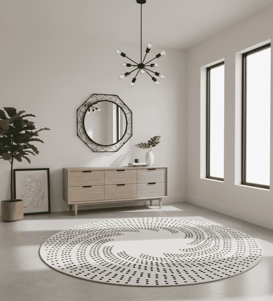 Verner Panton Round Sinfonia Rug