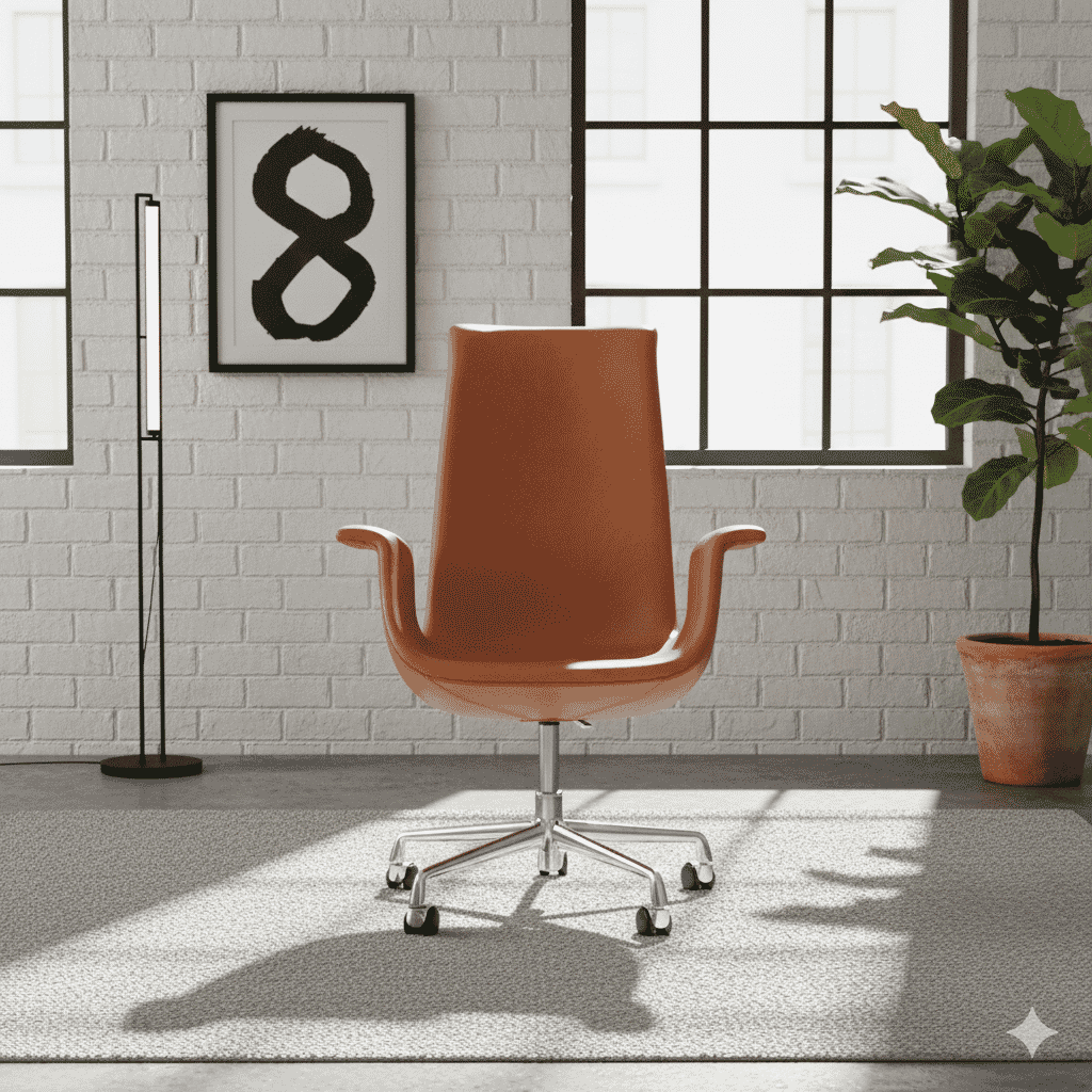 FK Bucket Chair With Wheels