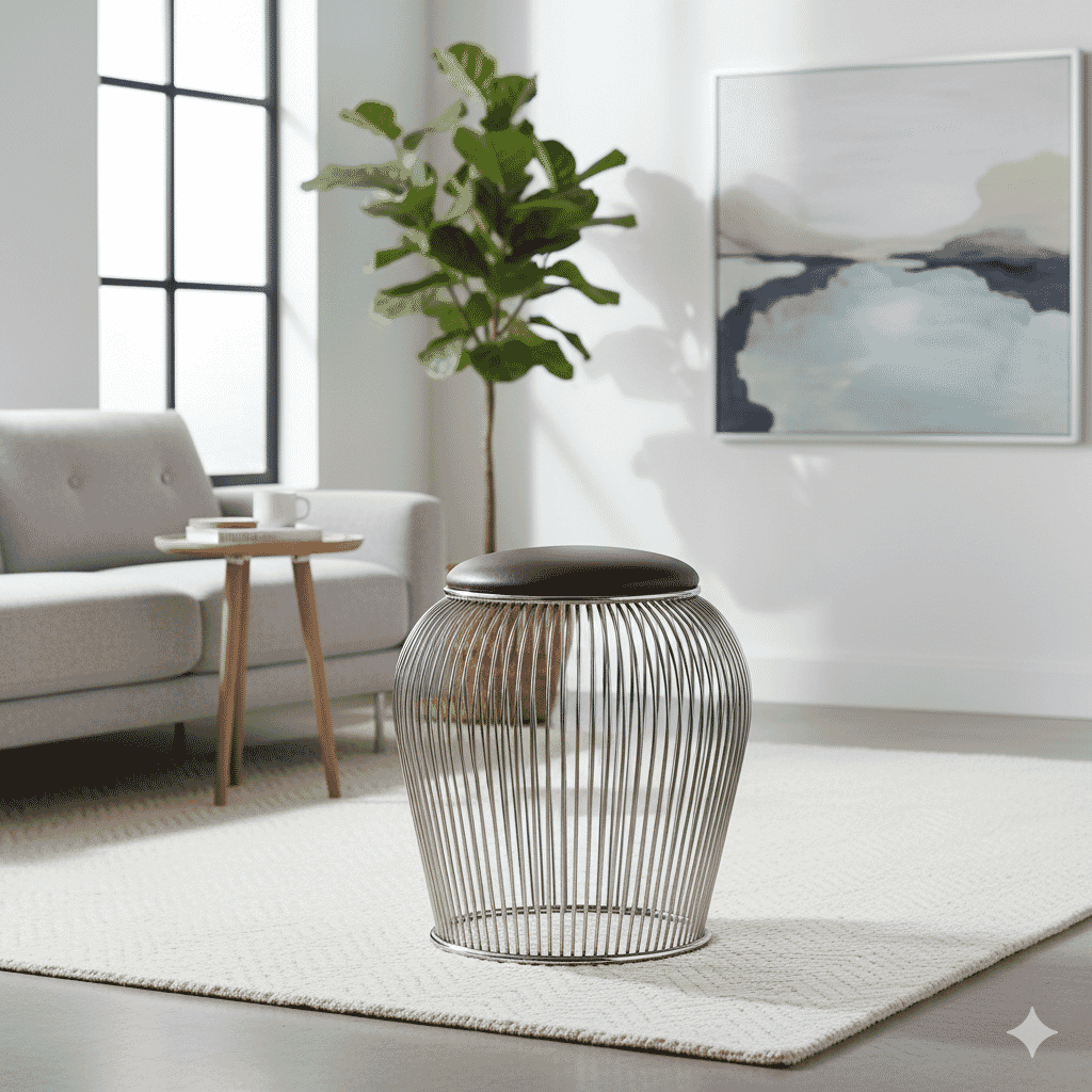 Platner Stool 