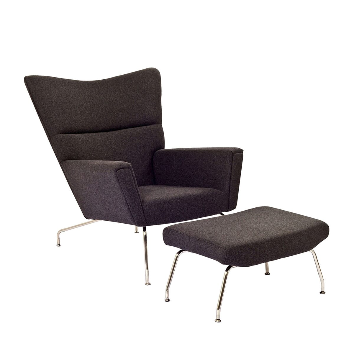 Wing Chair And Ottoman