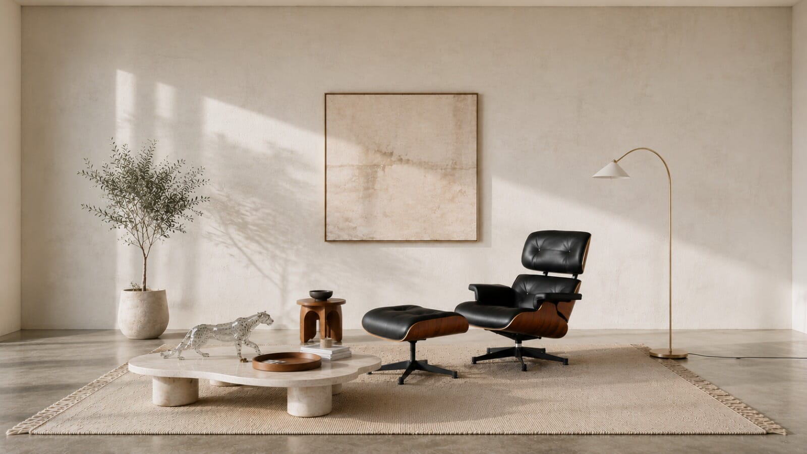Lounge Chair and Ottoman