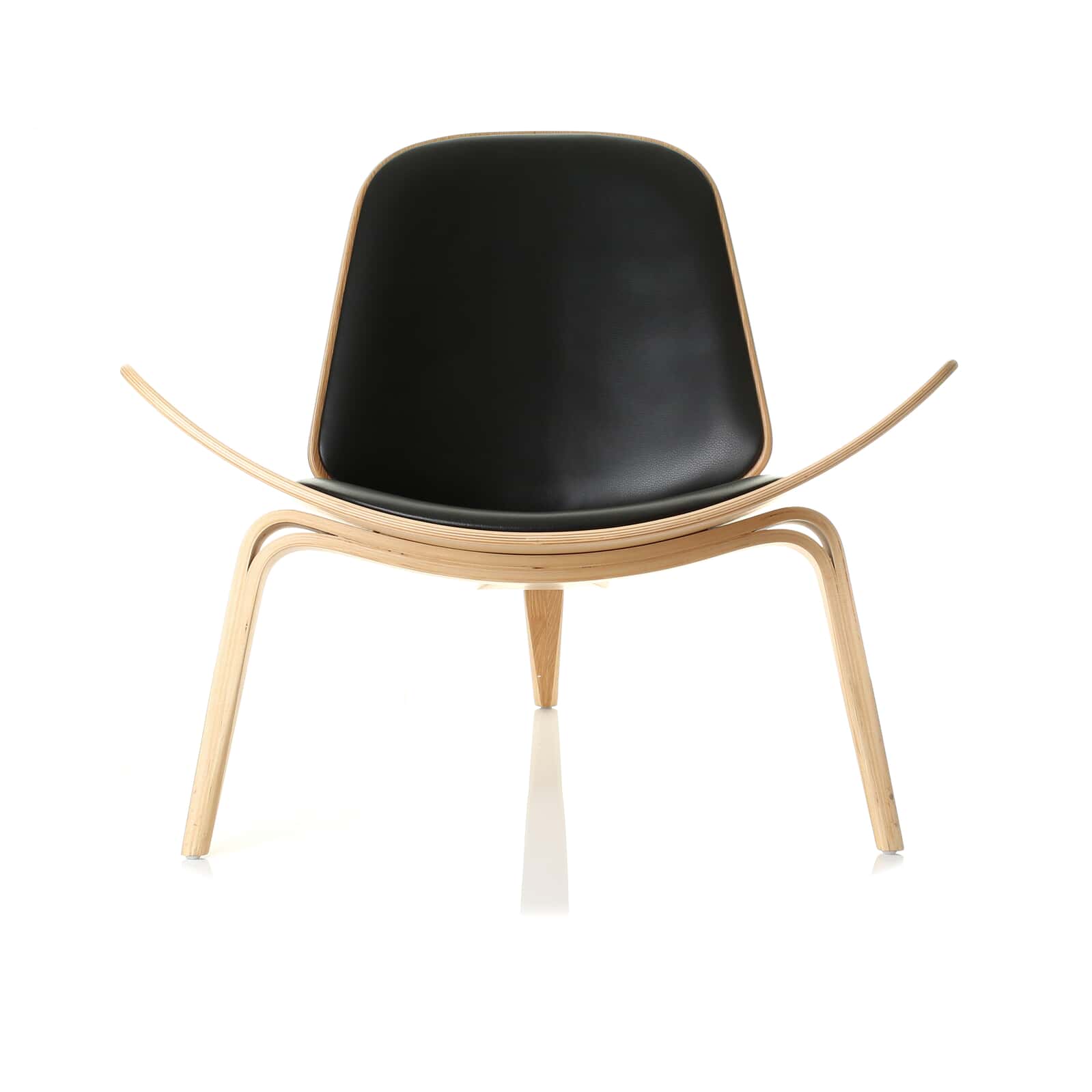 Hans Wegner Style Shell Chair Swiveluk Com