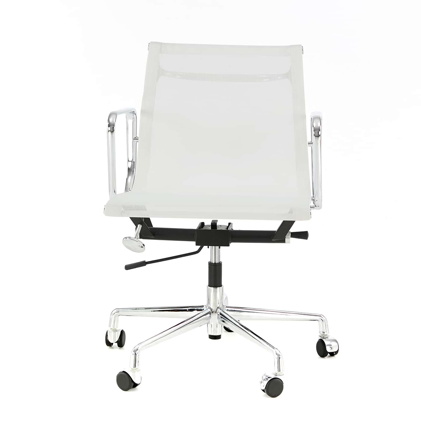 Charles Eames Replica Ea 117 Aluminium Office Chair In White